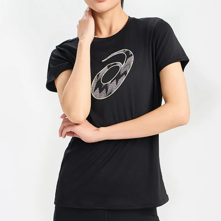 Asics T Shirts Women's Black-2