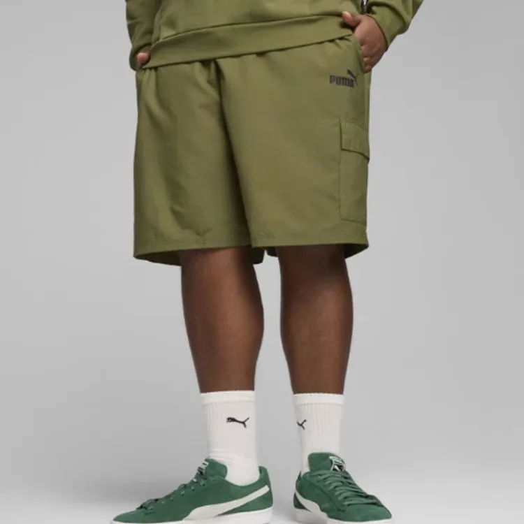 PUMA Cargo Shorts Men's Olive Green-3