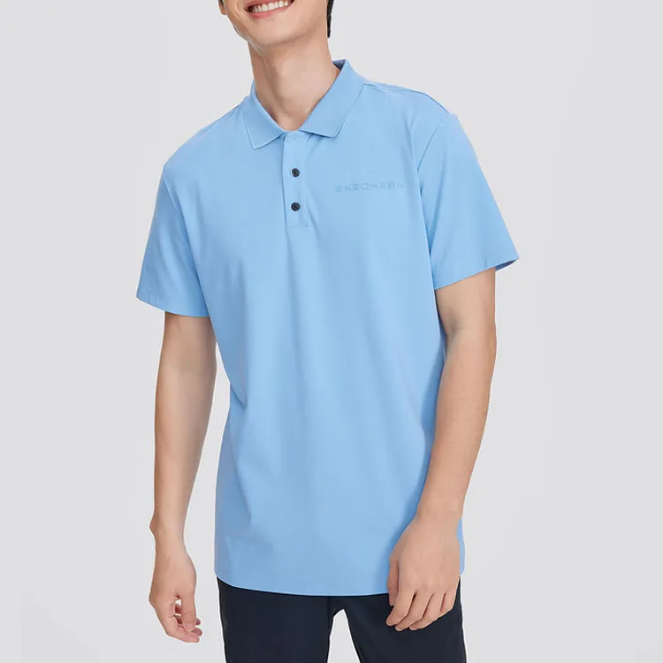 Skechers Polo Shirt Men's Allure Blue-2
