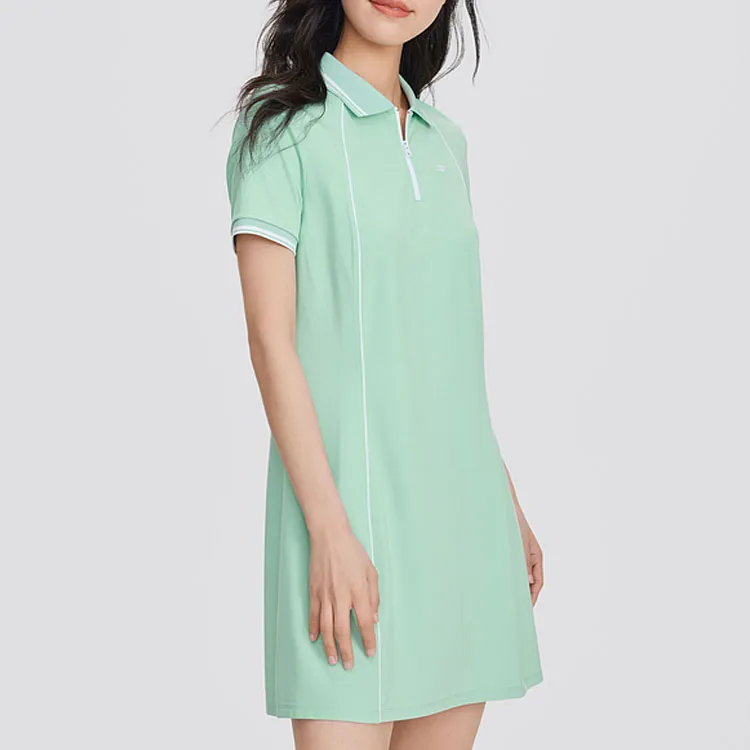 Skechers Short Sleeved Dress Women's Lichen Green-3