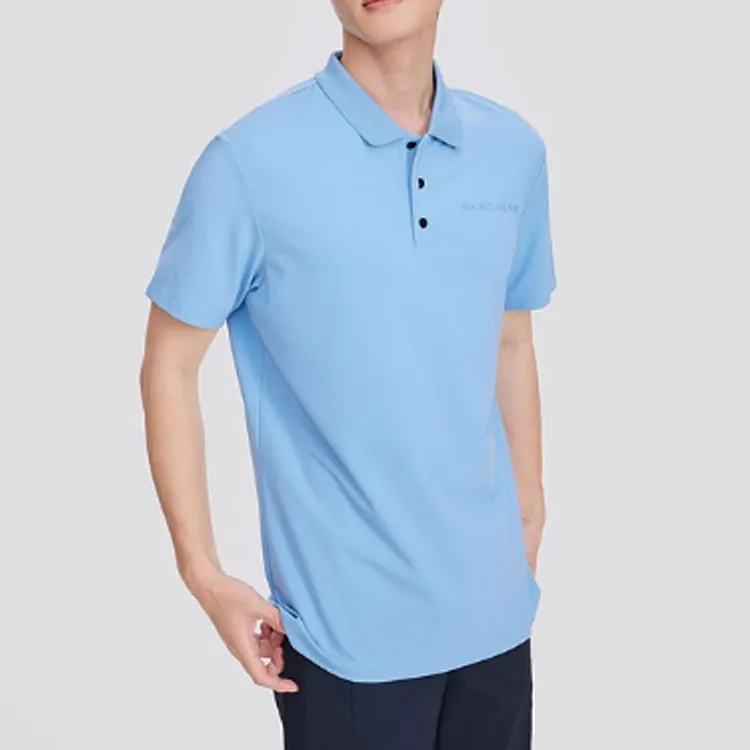 Skechers Polo Shirt Men's Allure Blue-3