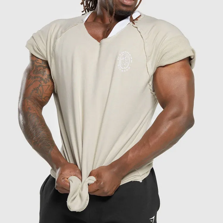 GYMSHARK T Shirt Men's Pebble Gray-5