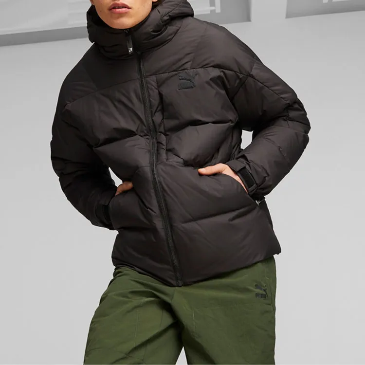 PUMA MCFC Down Jackets Men Black-4