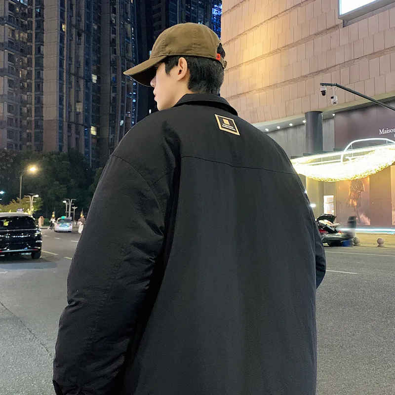 Tonlion Puffer Jacket Men's Black-2