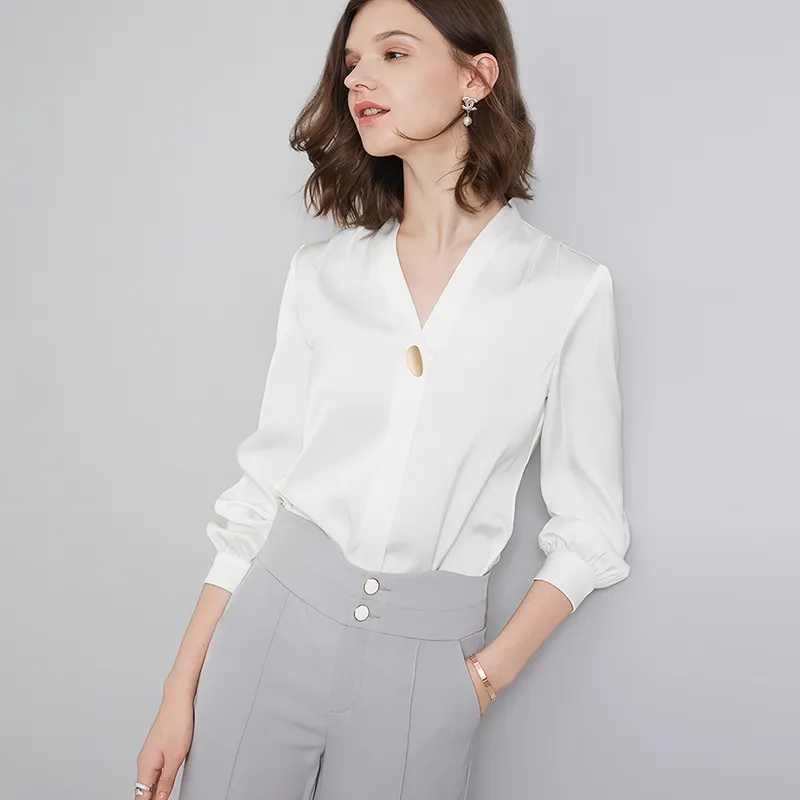 Late White Shirts Women's White-0