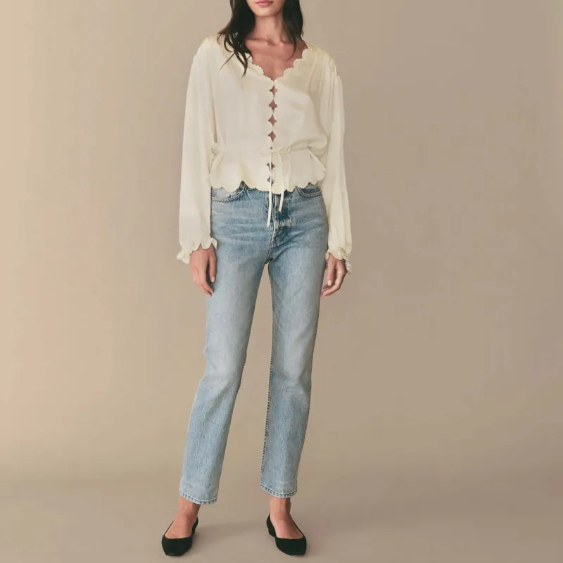 DOEN Shirts Women's Mother Of Pearl-1