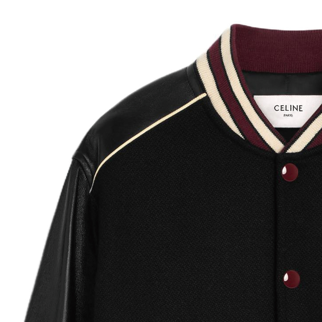 CELINE Classic Teddy Jacket in Textured Wool - POIZON
