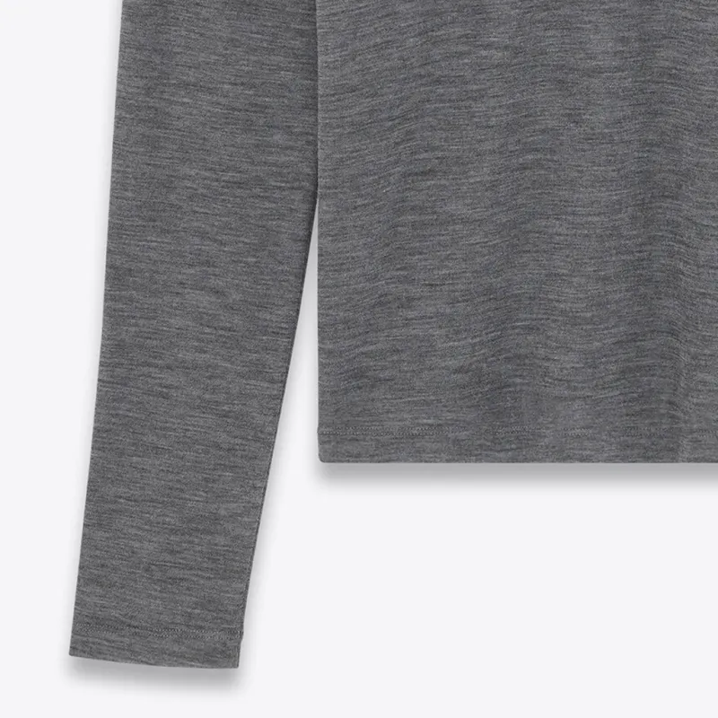 SAINT LAURENT Turtleneck Long Sleeved Jumper-4
