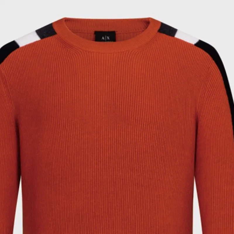 ARMANI EXCHANGE Sweaters Men Red Brown-4