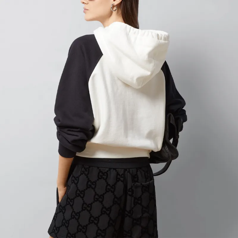 GUCCI Jersey Hooded Sweatshirt-5