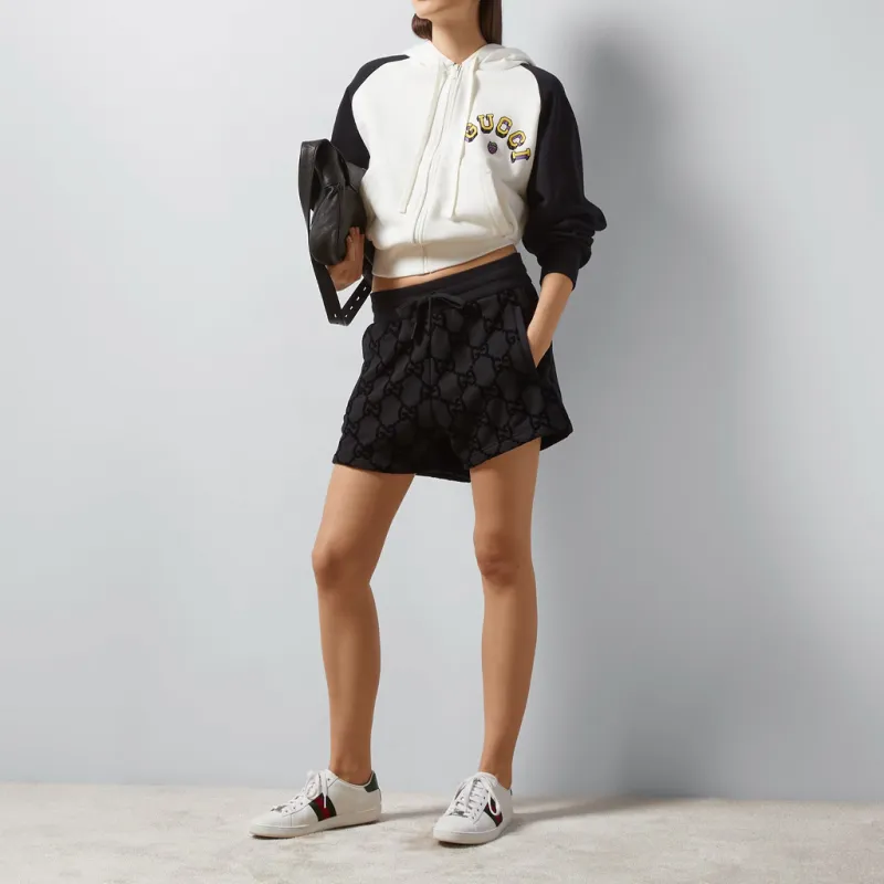 GUCCI Jersey Hooded Sweatshirt-1