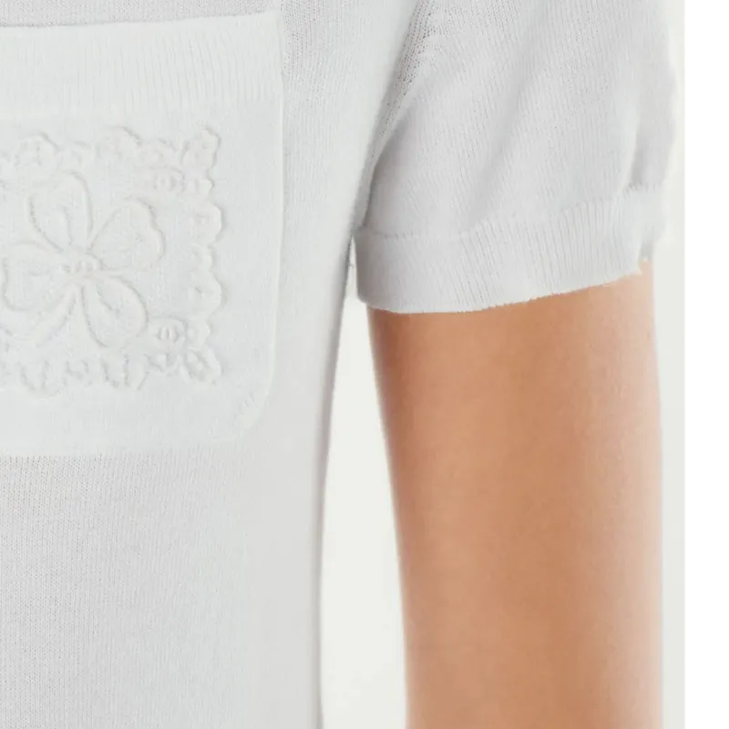 CHANEL 24 New Spring And Summer Arrivals T-Shirt Women's White-4