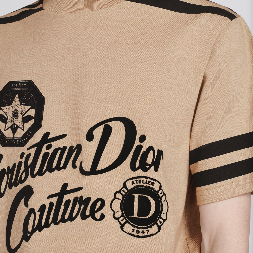 DIOR Homme Christian DIOR Couture Printed Relaxed-Fit T
