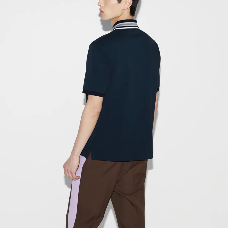 GUCCI Logo embroidered Polo Shirt-2
