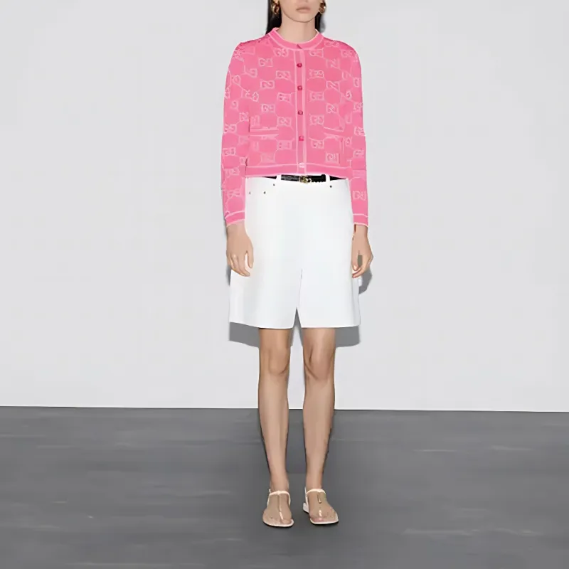 GUCCI FW24 Knitwear Women's Pink-1
