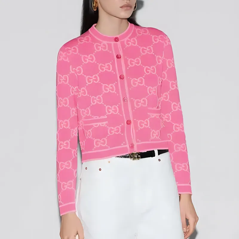 GUCCI FW24 Knitwear Women's Pink-2