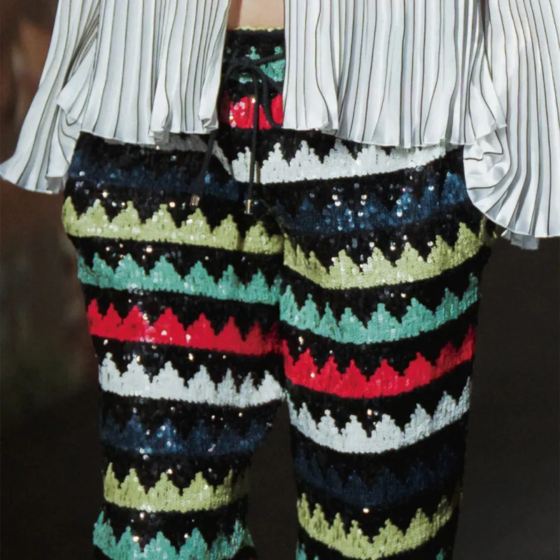 CHANEL 24 New Spring And Summer Arrivals Casual Pants Women's Multicolor-1