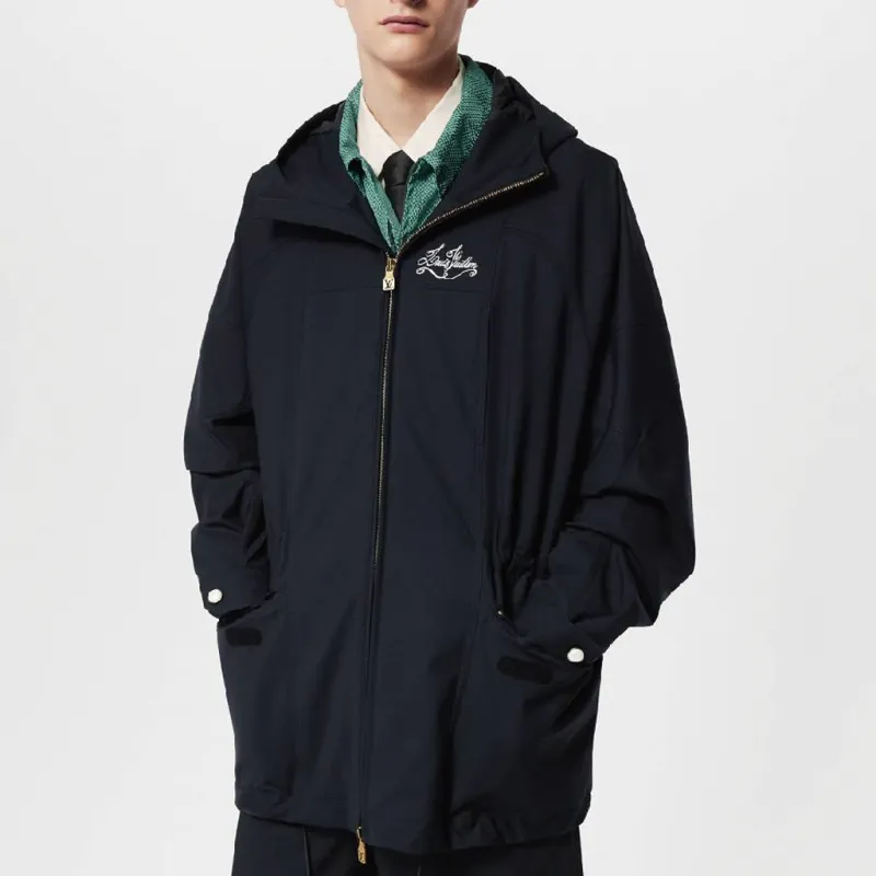 LOUIS VUITTON Technical Wool Parka-3