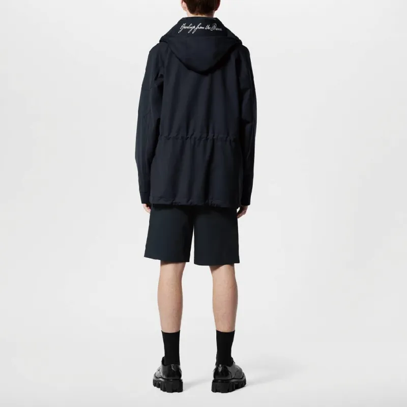 LOUIS VUITTON Technical Wool Parka-2