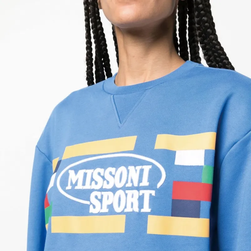 MISSONI Sweatshirt Women's Cobalt Blue-3