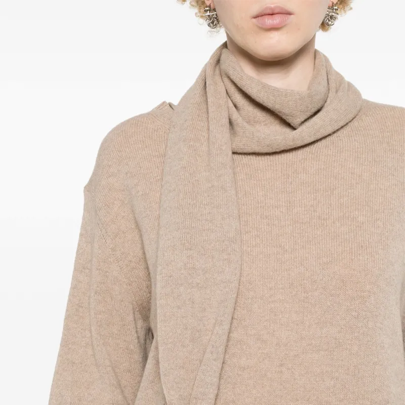 Stella McCartney Sash Detailed Crewneck Jumper-4