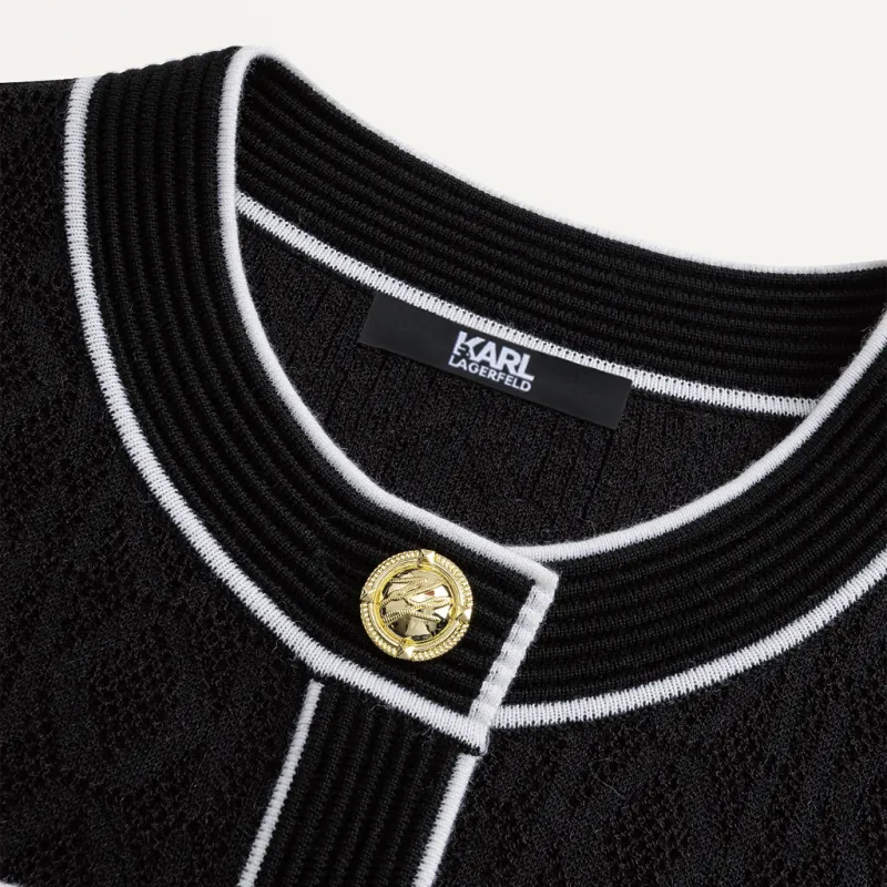 KARL LAGERFELD SS24 Knitwear Women's Black-3