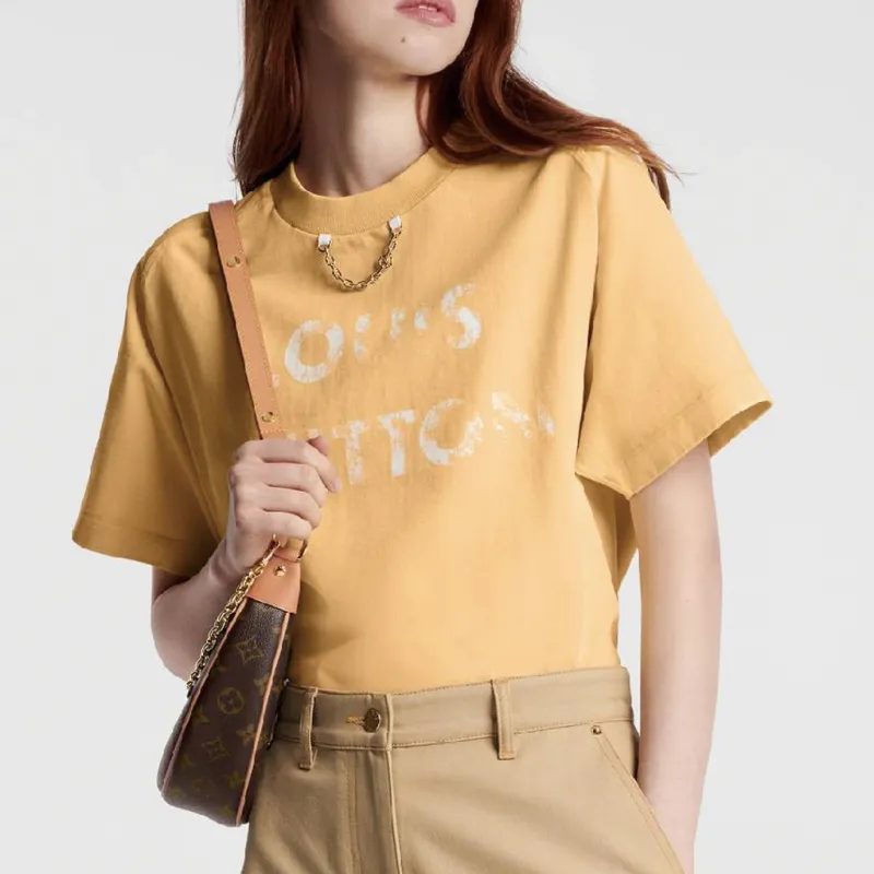 LOUIS VUITTON Vintage Effect LOUIS VUITTON Crop Top-3