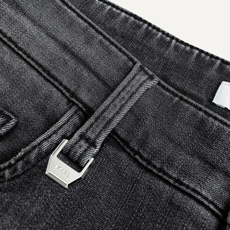 KARL LAGERFELD SS24 Jeans Men's Gray-2