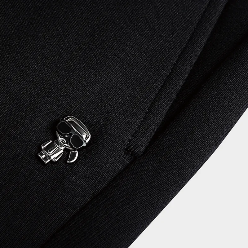 KARL LAGERFELD FW23 Casual Pants Men's Black-4