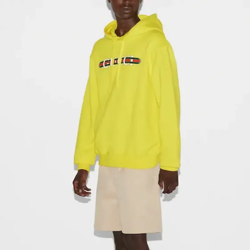 GUCCI Sweatshirts Men Yellow-3