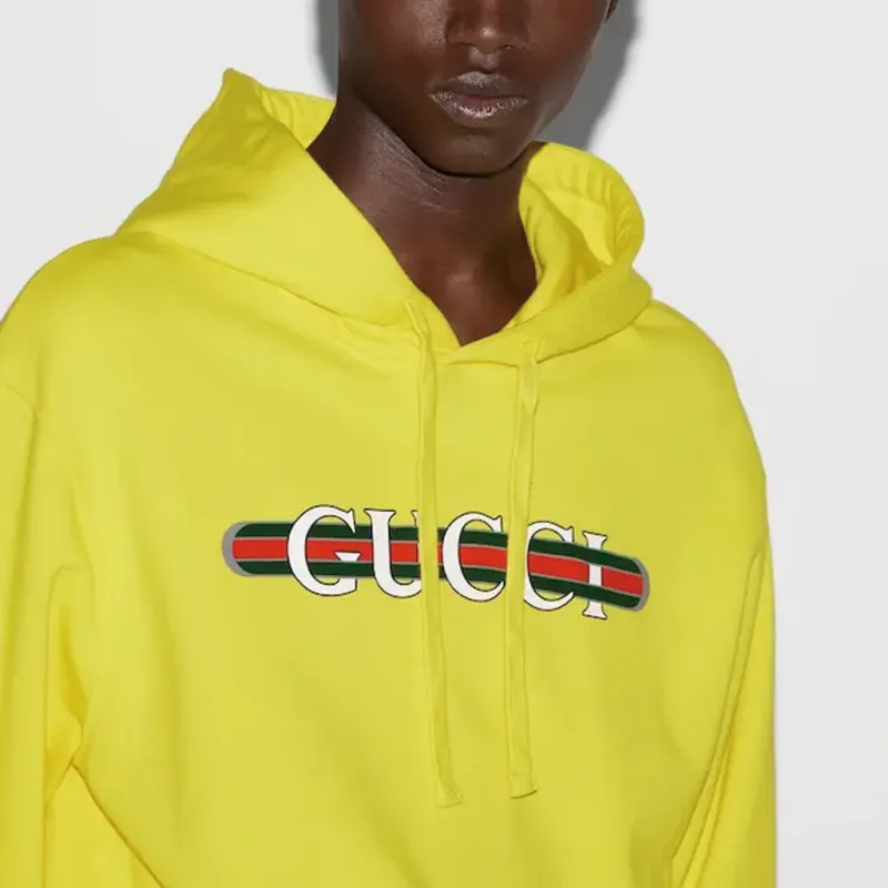 GUCCI Sweatshirts Men Yellow-5