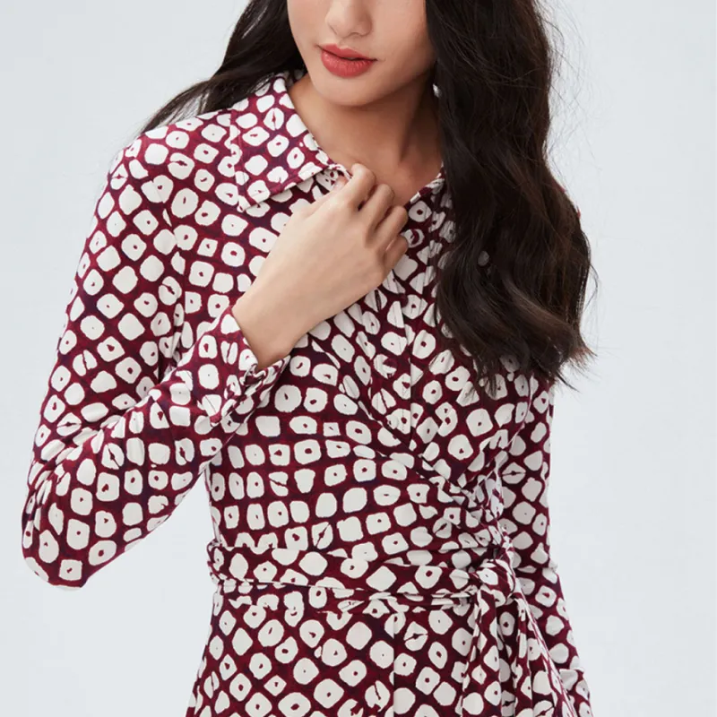 DVF Michele Dot-pattern Jumpsuit-4