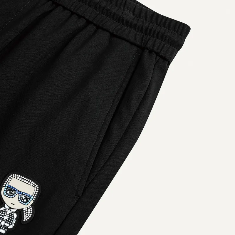 KARL LAGERFELD SS24 Casual Pants Men's Black-3