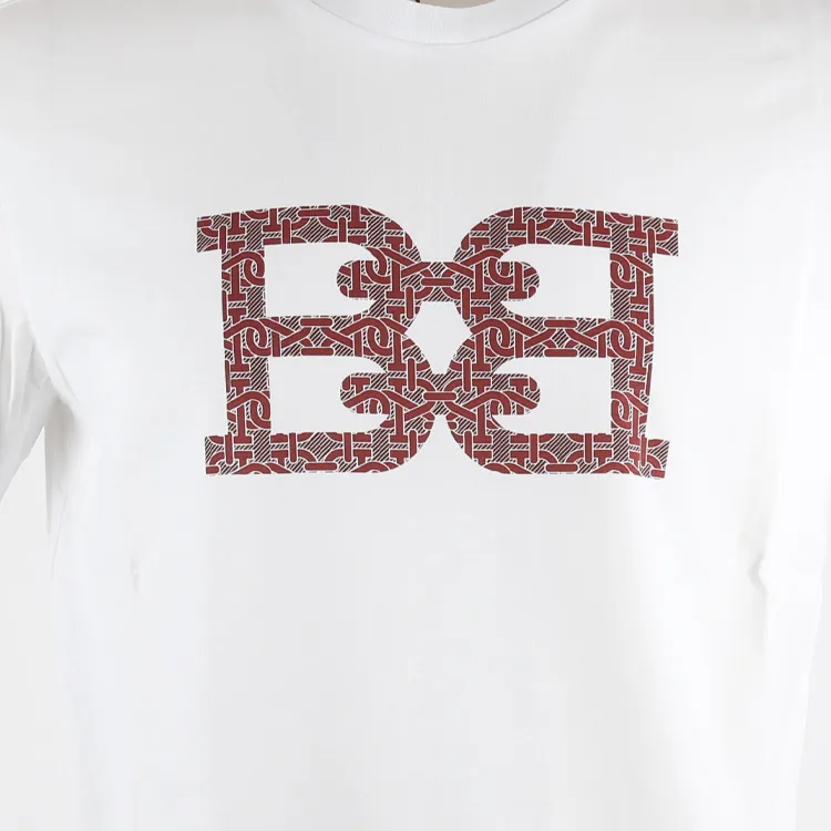 BALLY T-Shirts Men White-4