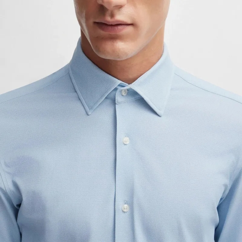 HUGO BOSS SS24 Shirt Men's Light Blue-5