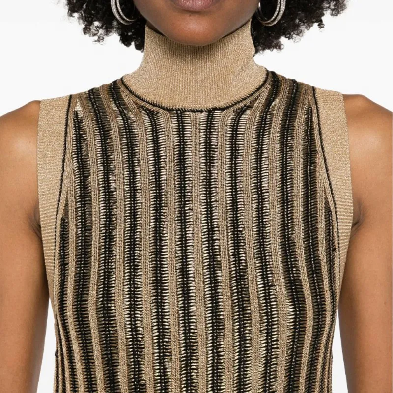 TOM FORD Slinky Ribbed-Knit Mini Dress-4