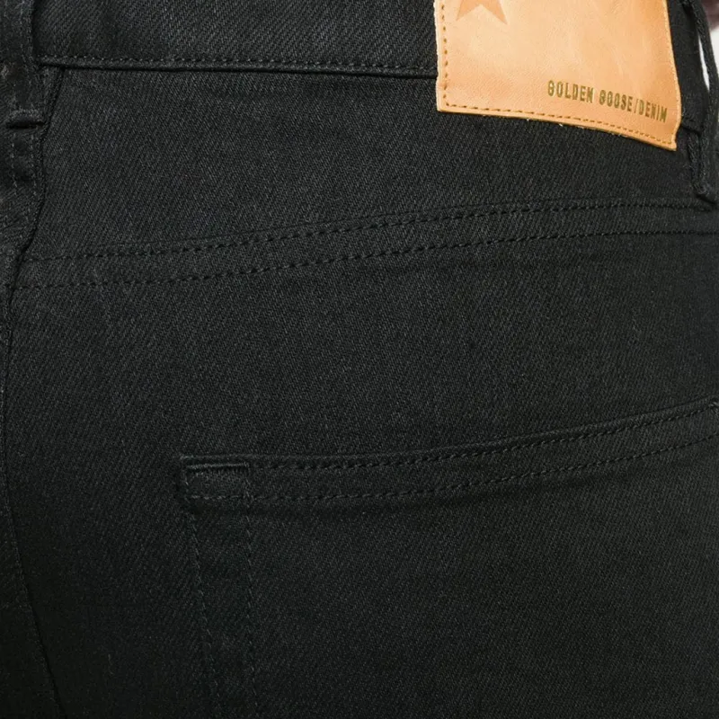 Golden Goose Jeans Men Black-4
