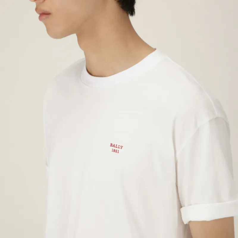 BALLY T Shirts Men White-4