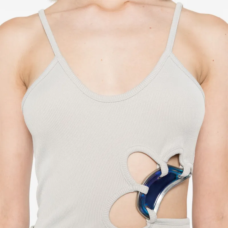 Christopher Esber Moodstone-embellished Tank Top-4