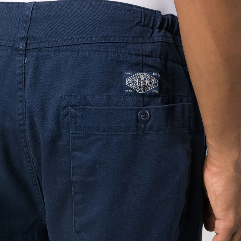 Polo Ralph Lauren Logo patch Straight leg Cotton Trousers-4