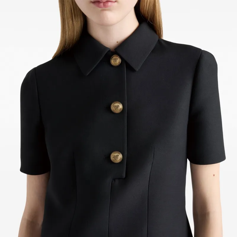 PRADA Tricotine Mini Dress-3