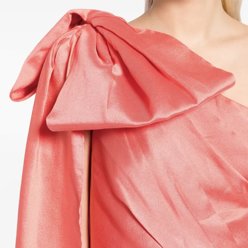 Marchesa Notte Mikado Midi Dress-1