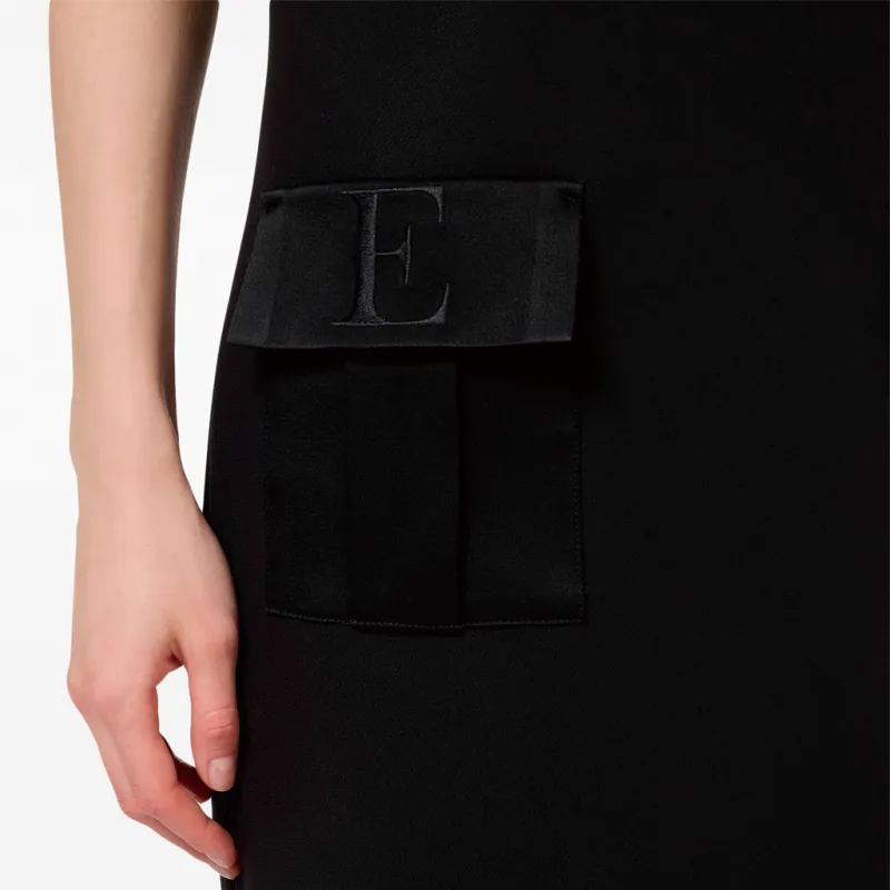 Elisabetta Franchi Crêpe Boxy Mini Dress-4