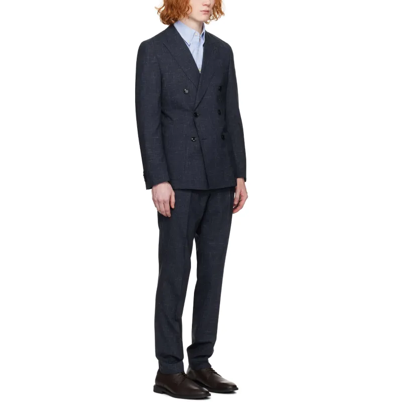 HUGO BOSS Business Suit Men's Marine Blue-2