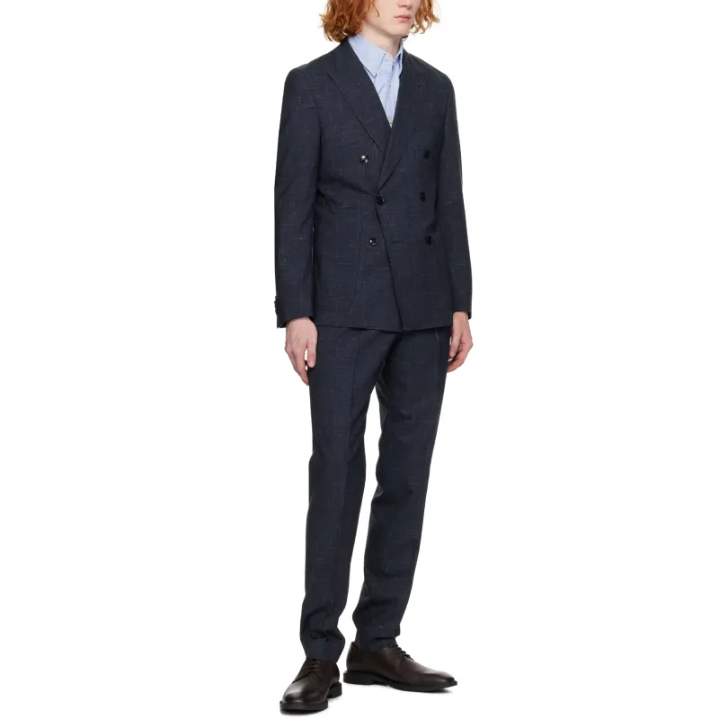 HUGO BOSS Business Suit Men's Marine Blue-3
