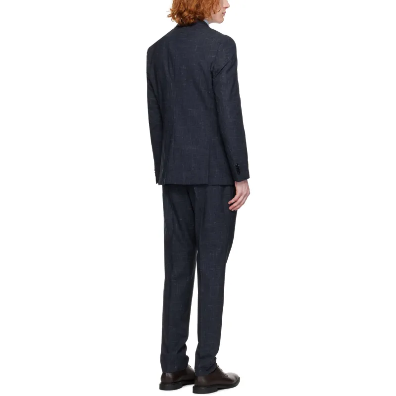 HUGO BOSS Business Suit Men's Marine Blue-1