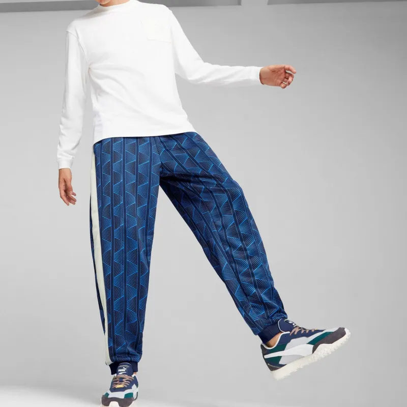 PUMA T7 Casual Pants Men Blue-2