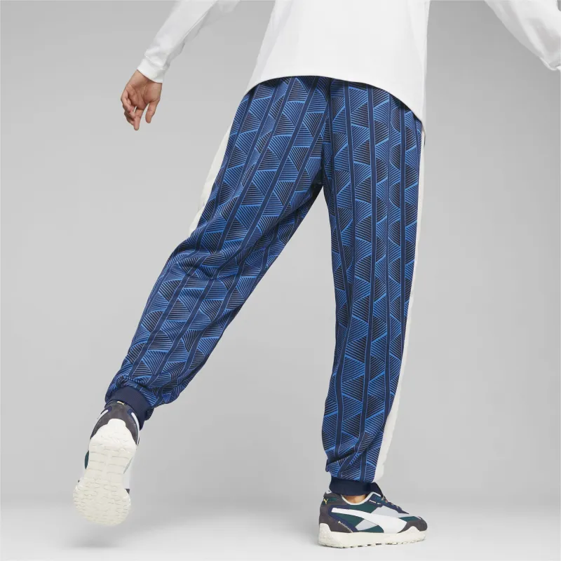 PUMA T7 Casual Pants Men Blue-3