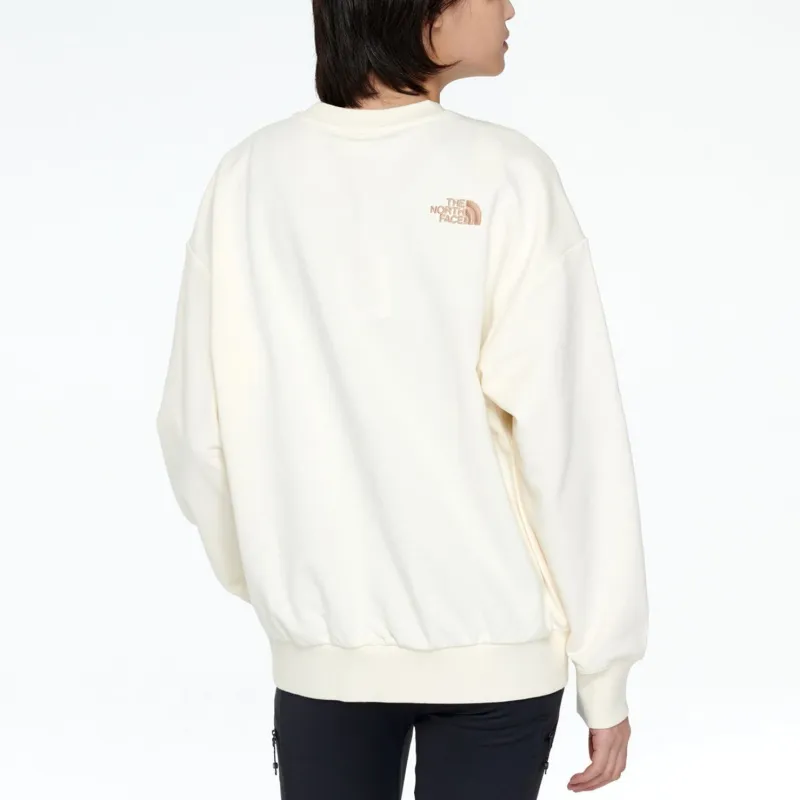 THE NORTH FACE Sweatshirts Unisex Cream-3