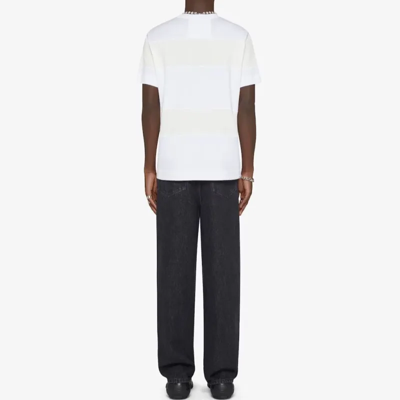 Givenchy T Shirts Men White-2